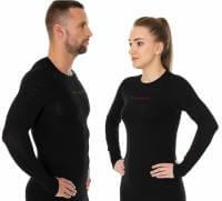 Brubeck Футболка дл.рукав 3D Motorbike Черный Pro в Иркутске