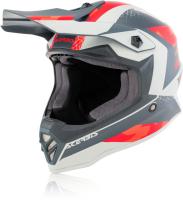 Acerbis Шлем детский Impact Steel Junior Red/Grey в Иркутске
