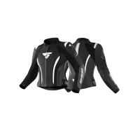 Shima Куртка Кожаная женская Miura 2.0 Black/White в Иркутске