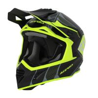 Acerbis Шлем кроссовый X-Track 22-06 Black/Fluo-Yellow в Иркутске