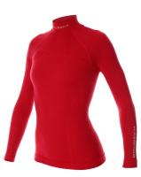 Brubeck Футболка женская дл.рукав Wool Merino 78% Малина в Иркутске