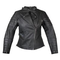 Rush Мотокуртка женская Sandora кожа Черный в Иркутске