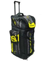 Grom Сумка для экипировки с колесами MX1 Gearbag Fragments Neongrey в Иркутске