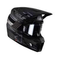 Leatt Мотошлем кроссовый Moto 9.5 Carbon Helmet Kit V26 Black в Иркутске