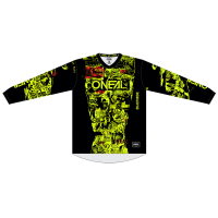 Oneal Джерси детская Element Attack V.25 желтый/черный в Иркутске