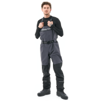 Dragonfly Вейдерсы мембранные Quad Pro 2025 Grey - Black в Иркутске