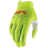 100% Мотоперчатки текстильные ITrack Fluo/Yellow в Иркутске