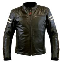 MCP Мотокуртка кожаная Brugge черный в Иркутске