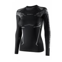 Brubeck Футболка женская c длин. рукавом Dry Черный/Графит в Иркутске