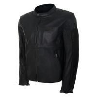 MCP Мотокуртка мужская кожаная классическая Markhore черный в Иркутске