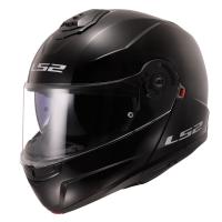 LS2 Мотошлем FF908 Strobe II Solid Gloss Black в Иркутске