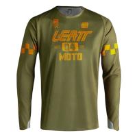 Leatt Джерси Moto 4.5 Enduro X-Flow V27 Speed Khaki Brown в Иркутске