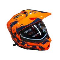 AiM Шлем детский JK802Y Orange/Blue в Иркутске