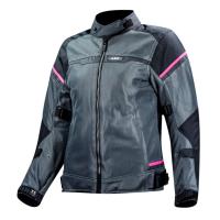 LS2 Мотокуртка женская Riva Lady черно-темно-серо-розовый в Иркутске