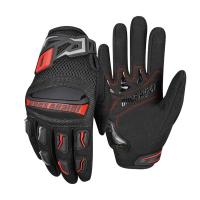 Ones Again Перчатки текст MG02-1 черно-красные в Иркутске