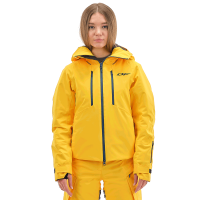 Dragonfly Куртка утепленная Gravity Premium Woman Yellow-Dark Ocean в Иркутске