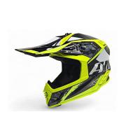 AiM Шлем RH855 Carbon Terrain Black/Yellow в Иркутске