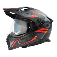 Oneal Шлем кроссовый со стеклом A-SRS Spike красный/черный в Иркутске