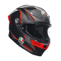 AGV Шлем K6 S 2206 Slashcut Black/Grey/Red в Иркутске