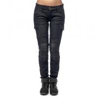 Moteq Женские мотоджинсы Nargiz Women черные в Иркутске