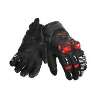 Scout Мотоперчатки кожаные Volcano Черный/Белый/Красный в Иркутске