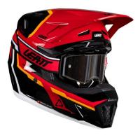 Leatt Шлем кроссовый  7.5 V26 Red + очки Velocity 4.5 в Иркутске