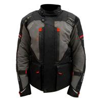 MCP Мотокуртка мужская Downhill черно-серо-красный в Иркутске