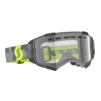 Scott Очки Fury Enduro light grey/neon yellow/clear в Иркутске