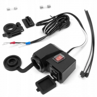 Extreme Style Розетка USB 2 порта на руль, 5 V, 3.1 A MUS04-L в Иркутске