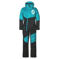 Scott Комбинезон зимний женский Back-X Dryo black/breeze blue  в Иркутске