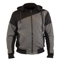 MCP Мотокуртка мужская Hoody серо-черный в Иркутске