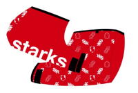 Starks муфта на руль Warm Cross Красный/Черный в Иркутске