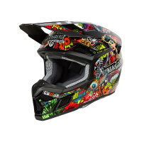 Oneal Шлем кроссовый детский 3Series Youth Crank V.24 красный/ зеленый в Иркутске