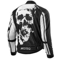 Moteq Мотокуртка текстильная сетка Rebel Черно-белая в Иркутске