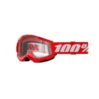 100% Очки подростковые Strata 2 Junior Red / Clear в Иркутске