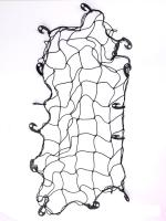 STARKS Сетка багажная NET KVADRO (80/80) Чёрный в Иркутске