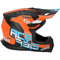 Acerbis Шлем детский Profile Junior Black/Orange в Иркутске
