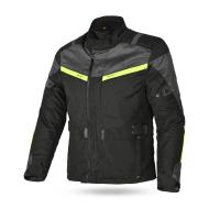 Dimox Мотокуртка текстиль Tour Tech Mens Black/Grey/Yellow в Иркутске