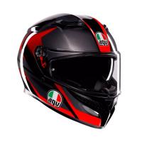 AGV Шлем K3 Striga Black/Grey/Red в Иркутске