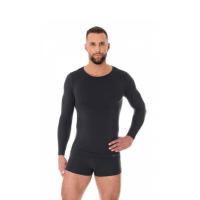 Brubeck Футболка мужская дл.рукав Comfort Wool Графит в Иркутске