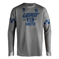 Leatt Джерси Moto 4.5 Enduro X-Flow V27 Speed Steel Grey в Иркутске