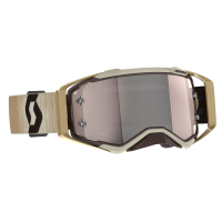 Scott Очки кроссовые Prospect beige/brown/silver chrome works в Иркутске