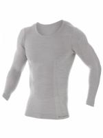 Brubeck Футболка мужская дл.рукав Comfort Wool Серый в Иркутске