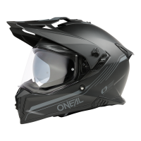 Oneal Шлем кроссовый со стеклом A-SRS Solid черный в Иркутске