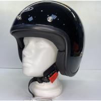 YAMAPA Шлем открытый YM-629 черный глянец в Иркутске