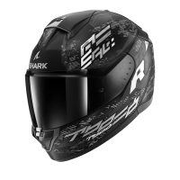 Shark Шлем Ridill 2 Molokai Mat Black/White/Silver в Иркутске