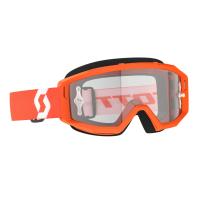 Scott Очки кроссовые Primal clear orange/white clear works в Иркутске