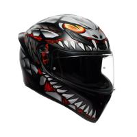 AGV Шлем K1 S Lyzard Matt Black/Grey/Red в Иркутске