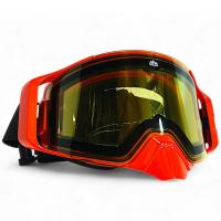 AiM Очки снегоходные с магнитной линзой и подогревом (PRO) 31-103 Accu Heated Orange Glossy в Иркутске