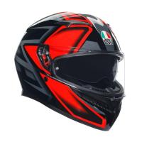 AGV Шлем K3 Compound Black/Red в Иркутске